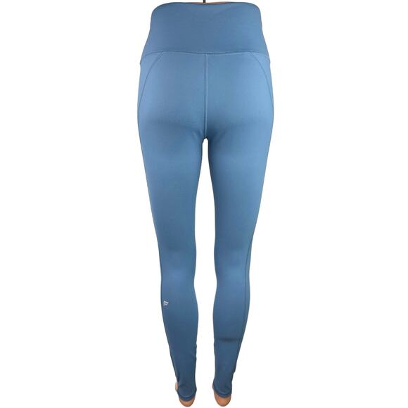 Fabletics Blue Define PowerHold High-Waisted 7/8 Athletic Yoga Ankle Legging S - Picture 3 of 4